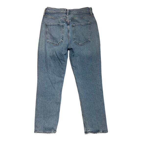 AGOLDE Riley Crop Straight Leg Denim Jeans Size 27 - Picture 3 of 7